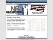 Tablet Screenshot of novellainc.com